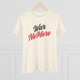 "War No More" Women's Cotton Tee