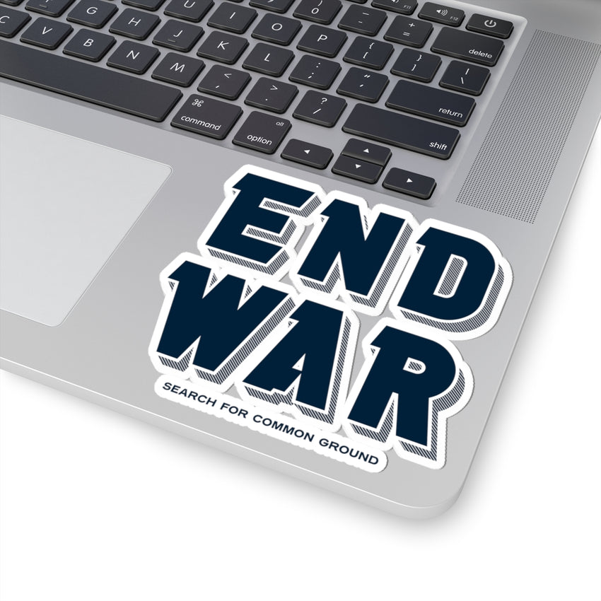 End War Kiss-Cut Sticker