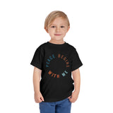 "Peace Begins With Me" Toddler Short Sleeve Tee