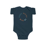 "Peace Begins With Me" Infant Fine Jersey Bodysuit