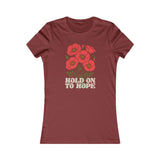 "Hold on to Hope" Poppy Women's Favorite Tee