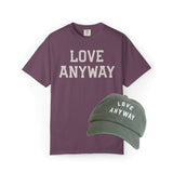 "Love Anyway" Emerald Hat & Heavyweight Shirt Bundle