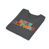 "Love Anyway" Brilliant Youth Short Sleeve Tee