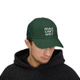 "Peace Can't Wait" Embroidered Classic Dad Cap