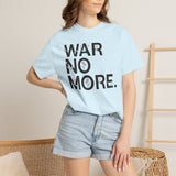 "War No More" Floral Unisex Garment-Dyed T-shirt