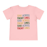 "Love Across Enemy Lines" Toddler Short Sleeve Tee