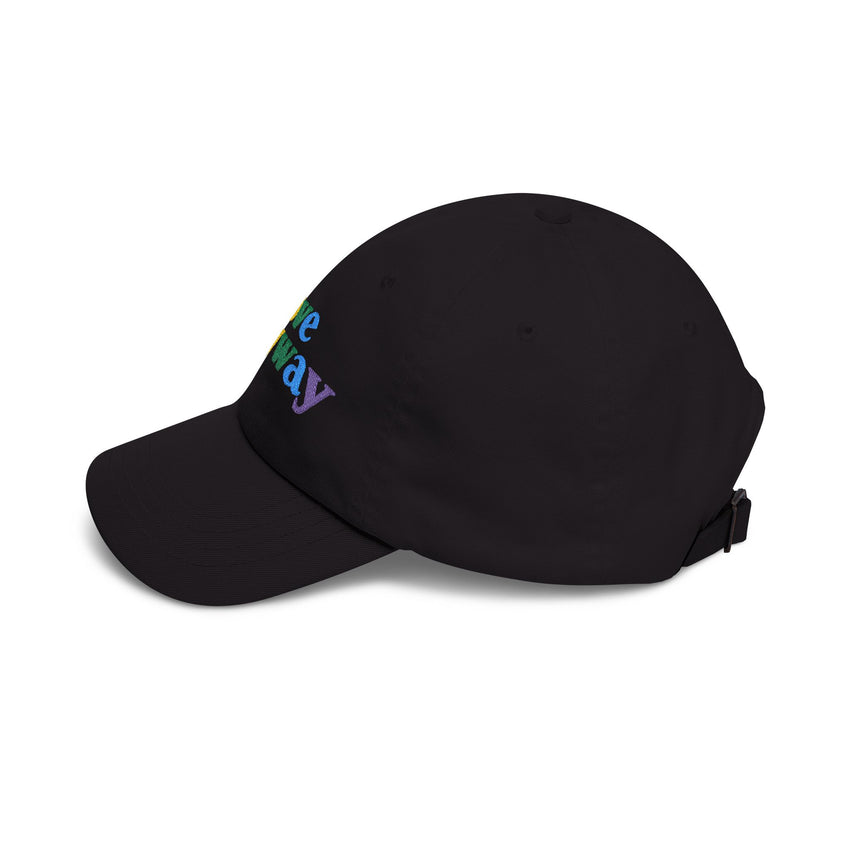 "Love Anyway" Pride Embroidered Classic Dad Cap