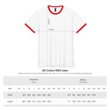 World Peace and Soccer Staple Ringer Tee