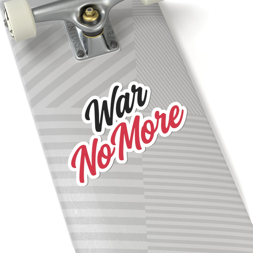 War No More Kiss-Cut Sticker