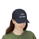 "Love Anyway" Hat Navy