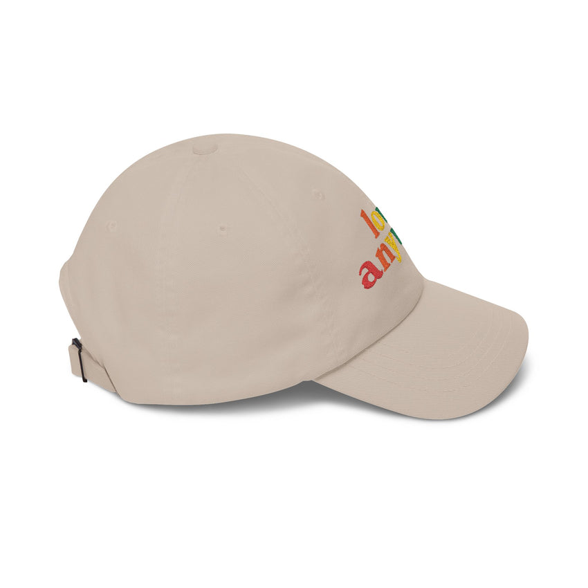 "Love Anyway" Pride Embroidered Classic Dad Cap