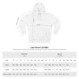 "Peace Can't Wait" Embroidered Three-Panel Fleece Hoodie