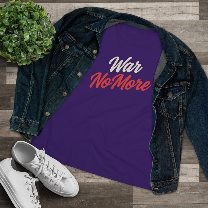"War No More" Women's Cotton Tee