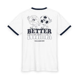 Better Together World and Soccer Staple Ringer Tee