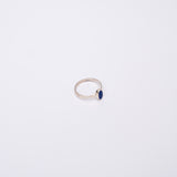 Lapis Lazuli Oval Silver Ring
