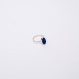 Lapis Lazuli Oval Silver Ring