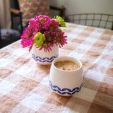 Blue Sea Ceramic Tumblers