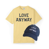 "Love Anyway" Navy Hat & Heavyweight Shirt Bundle