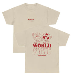 World Peace World Cup Unisex Heavy Cotton Tee