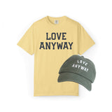 "Love Anyway" Emerald Hat & Heavyweight Shirt Bundle