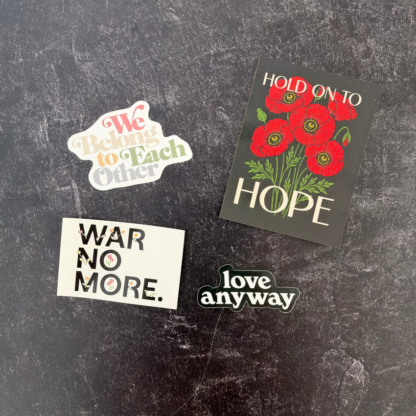 Love Anyway Shop Sticker Pack