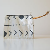 Tribal Leather Strap Wristlet