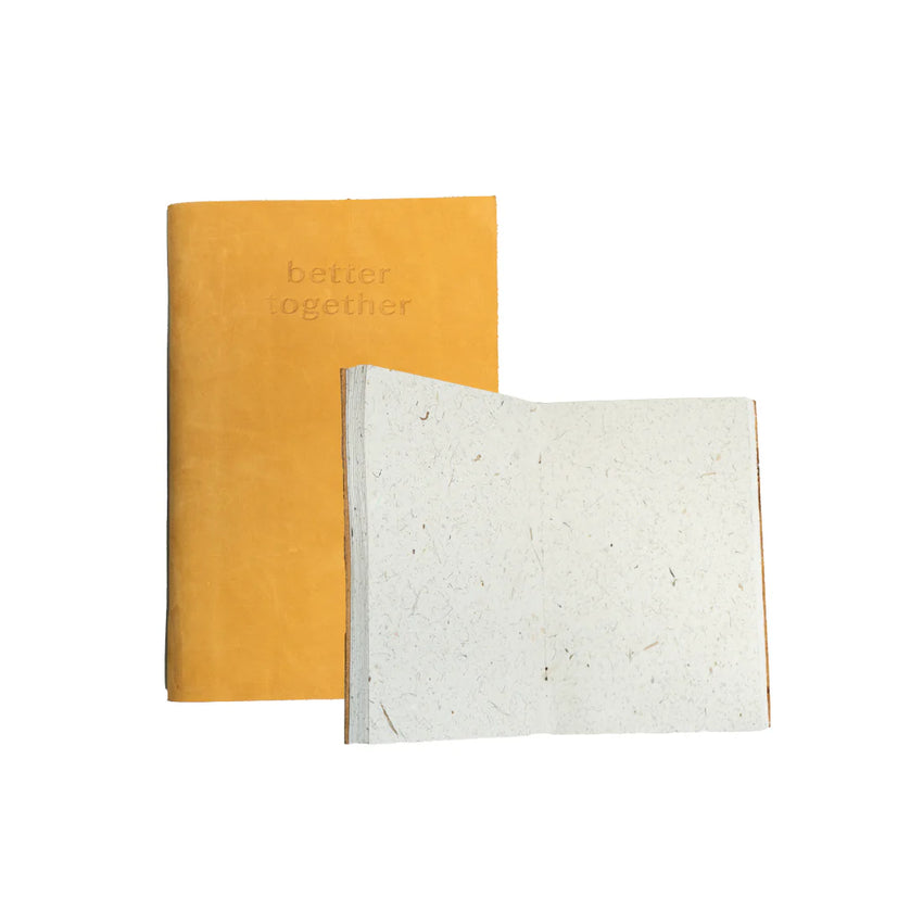 "Better Together" Leather Journal