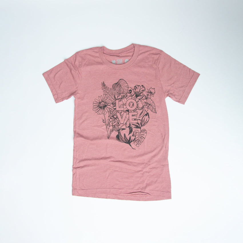 "Love" Botanical Unisex T-Shirt
